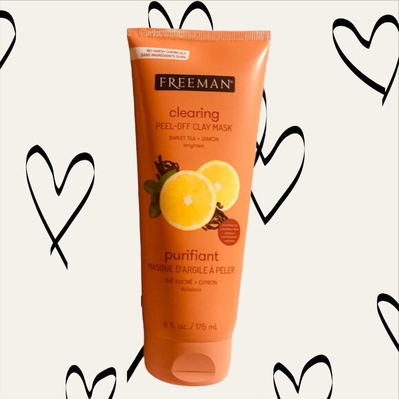 ❤️ New 2 = New Freeman 1 Tea Lemon & 1 Cosmic Metallic Facial Mask 6 oz - Picture 2 of 9